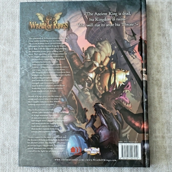 Wrath of Kings Hardcover Rulebook - Picture 5 of 7